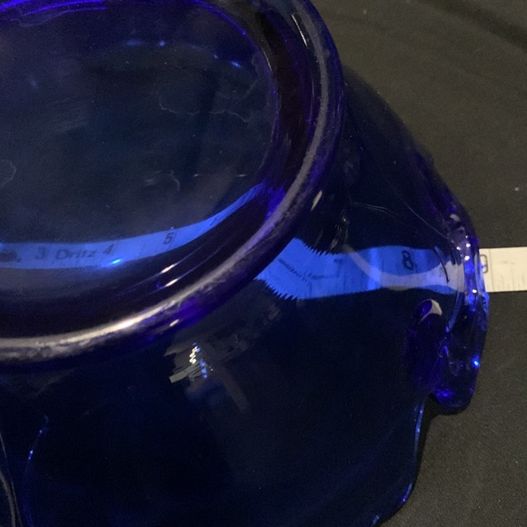 Beautiful Cobalt Blue Decorative Bowl - Picture 7 of 8
